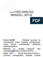 Metode Analisa Wendell Wylie