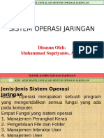 Sistem Operasi Jaringan