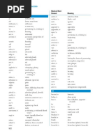 Medical Terminology