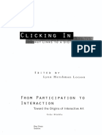 From Participation to Interaction. Towards the Origins of Interactive