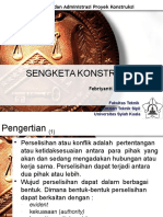 Modul Sengketa Konstruksi