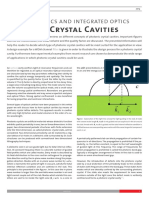 Photonic Crystal Cavities: Nanophotonics and Integrated Optics