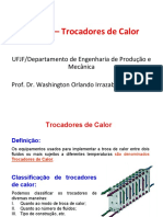 Trocadores de Calor: Classificação e Tipos