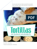 Tortitas de Quinua