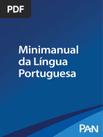 Minimanual Língua Portuguesa