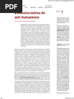 A ofensiva teorica do anti-humanismo em Zizek e Alain Badiou - Ruy Fausto.pdf