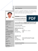 Curriculum Vitae: Career Objective