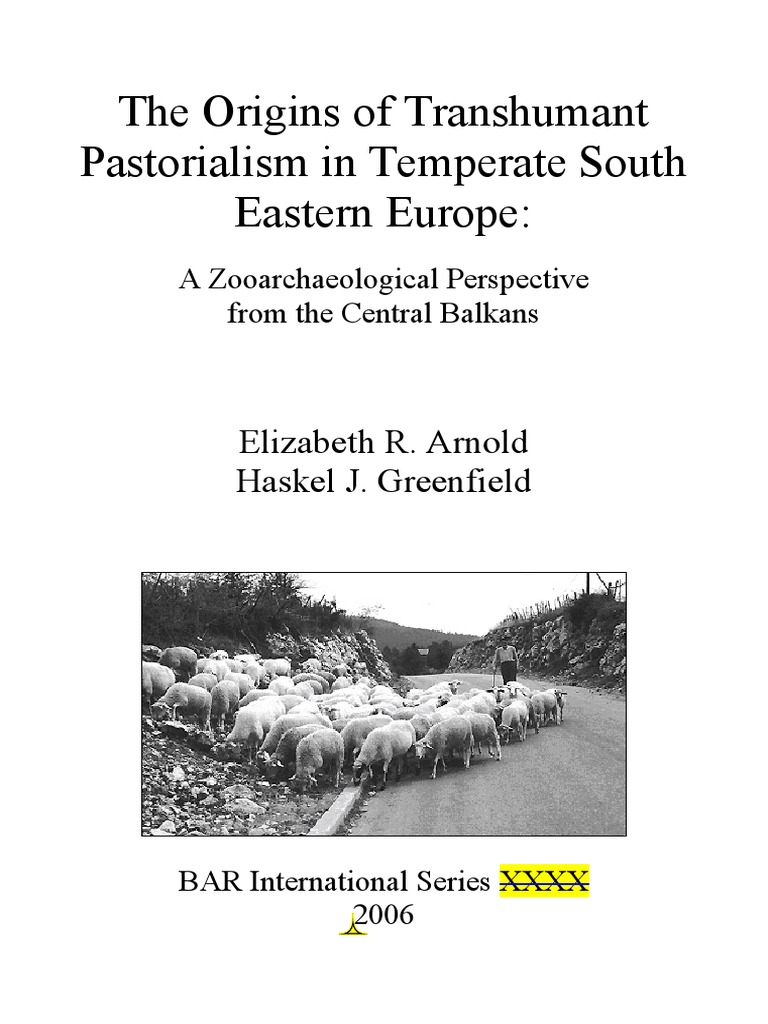 PDF) Historical Archaeologies of Transhumance across Europe