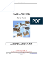 Máxima Memoria - Libro de Ejercicios PDF