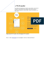 Como Usar o WeTransfer