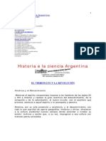 Historia de La Ciencia Argentina 