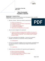 Banco de Preguntas para Adiestramiento Capacitacion y Desarrollo de Personal