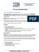 Carta de Presentacion 2008