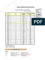 MEMORIA DE CALCULO PARA UNA POBLACION