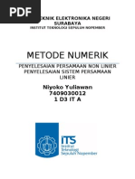 Download MetodeNumerikbyNiyokoYuliawanSN31430507 doc pdf