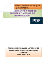 Conocitareamiento y Uso de Fuentes y Medios de Información