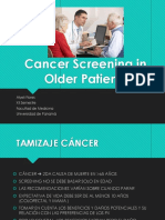 Cancer Screening in Older Patients