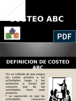 Costos ABC Definicion