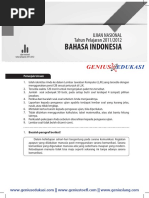 Soal Dan Pembahasan UN Bahasa Indonesia SMP 2011-2012