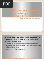 Classroom Management