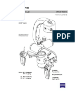 Carl Zeiss Neuro Microscope OPMI VARI Service Manual English