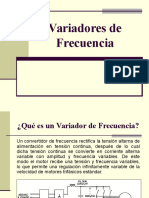 1.- Variadores de Frecuencia