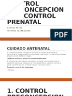 Control Preconcepcional y Prenatal