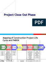 Project Close Out