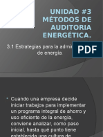 Estrategias para El Ahoro de Energia