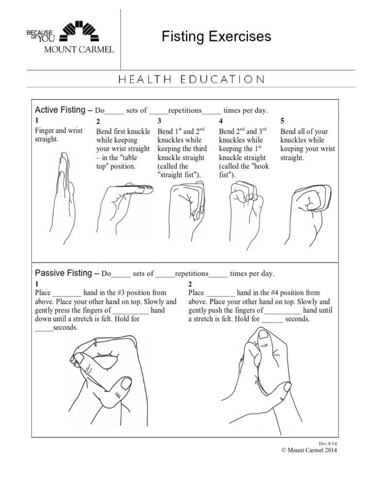 Fisting Exercises