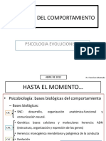 05 - Ecologia Del Comportamiento. Evolución