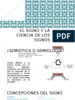 El Signo y La Ciencia de Los Signos