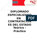 Diplomado en Contrataciones Del Estado