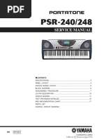 Download Yamaha Psr-240 Service Manual by Martin Breus Meier SN314320107 doc pdf