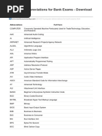 Computer Abbreviations For Bank Exams - Download PDF