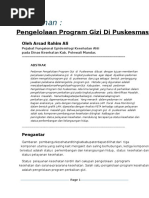 Download Pedoman Pengelolaan Program Gizi Di Puskesmas by Sufyan Bin Hanafi Al-Amir SN314322109 doc pdf