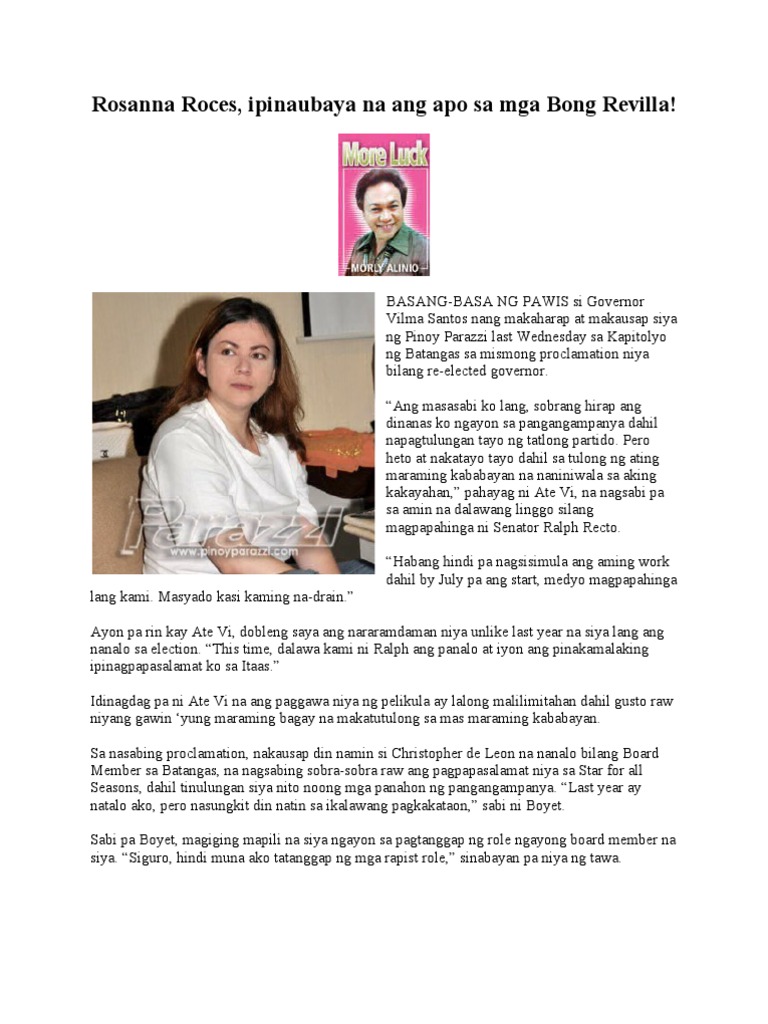 Rosanna Roces | PDF