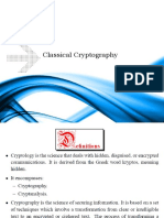 Ch2 Classical Cryptography