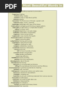 The 100 Most Beautiful Words in English: Withholding Response To Provocation