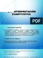 Interpretacion Cuantitativa