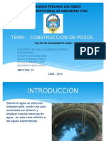 Construccion de Pozos en PPT MODIFICADO