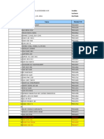 Presentation Schedule