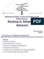 Routing in Telephone Network