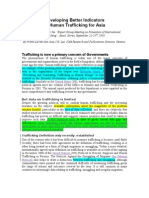 Indicators Trafficking