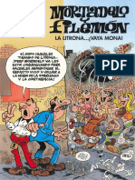 Mortadelo y Filemon #198 La Litrona... ¡Vaya Mona!