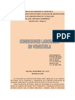 Condiciones Laborales en Venezuela