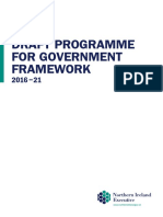 Draft Programme for Government Framework (2016-2021)