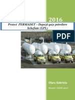 Proiect PERMADET - Depozit Gaze Petroliere Luchefiate