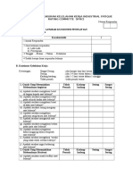 Kuisioner Pengukuran Kelelahan Kerja Industrial Fatique Rating Committe