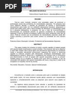 Inclusão na escola